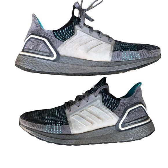 2019 Adidas UltraBoost 19 'Core Black Grey' Size 11.5 - Picture 9 of 13